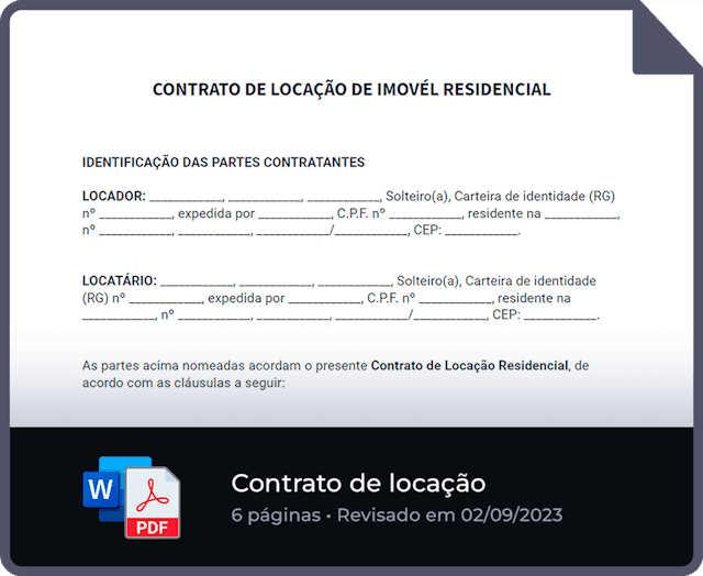 Contrato de Pessoa Física